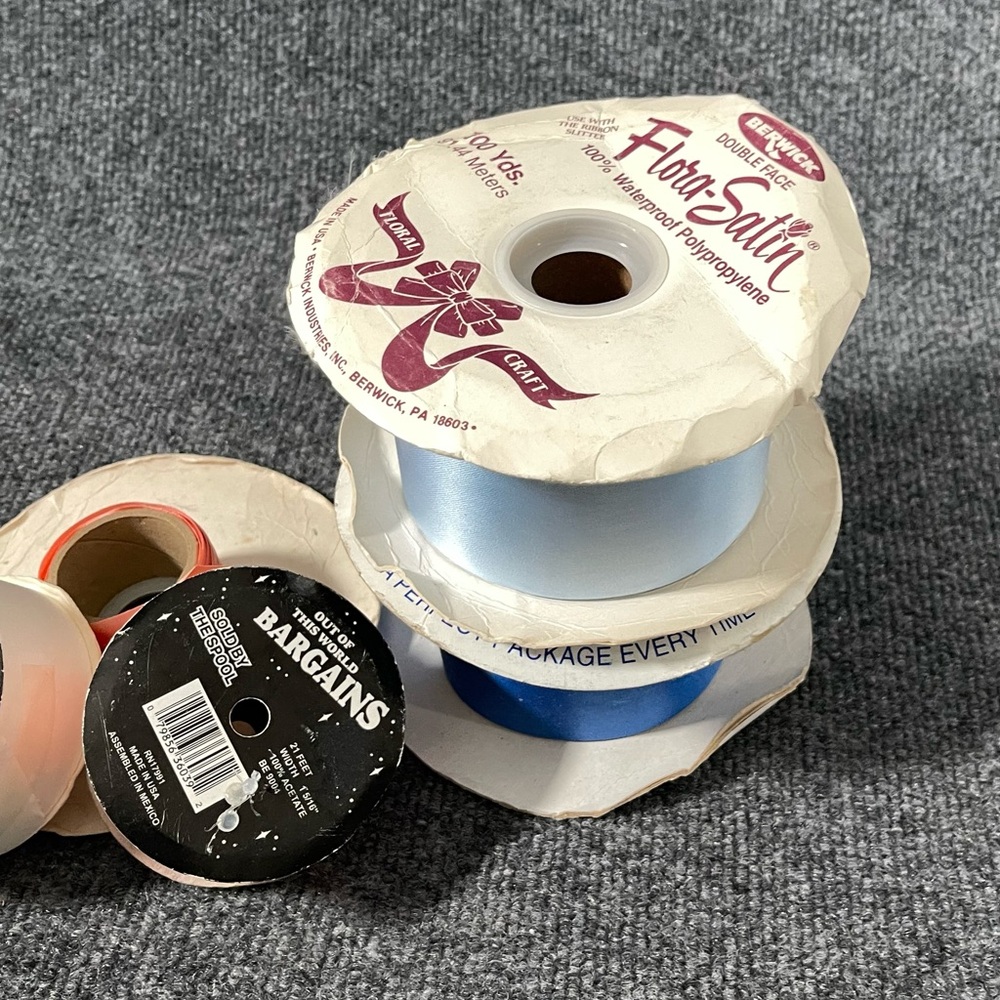 Bundle Flora-Satin Ribbon Roll - Picture 3 of 10